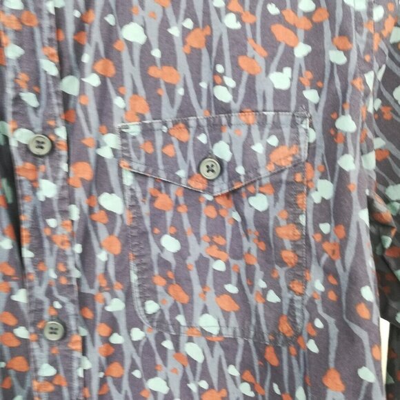 Norse Projects Abstract Button Down Up Long Sleeve Shirt Size S Anton Branch - Picture 4 of 13